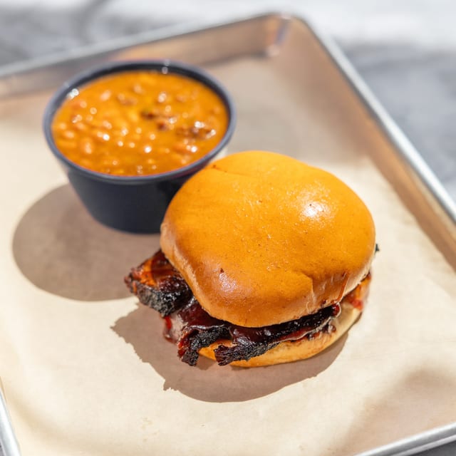 Brisket Sandwich.